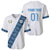 Custom Guatemala Football Baseball Jersey La Azul y Blanco Come On