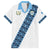 Custom Guatemala Football Family Matching Short Sleeve Bodycon Dress and Hawaiian Shirt La Azul y Blanco Come On