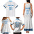 Custom Guatemala Football Family Matching Tank Maxi Dress and Hawaiian Shirt La Azul y Blanco Come On