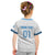 Custom Guatemala Football Kid T Shirt La Azul y Blanco Come On