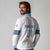 Custom Guatemala Football Long Sleeve Polo Shirt La Azul y Blanco Come On