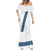 Custom Guatemala Football Mermaid Dress La Azul y Blanco Come On