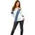 Custom Guatemala Football Off Shoulder Sweater La Azul y Blanco Come On