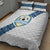 Guatemala Football Quilt Bed Set La Azul y Blanco Come On