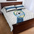 Guatemala Football Quilt Bed Set La Azul y Blanco Come On