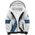 Custom Guatemala Football Sherpa Hoodie La Azul y Blanco Come On