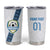 Custom Guatemala Football Tumbler Cup La Azul y Blanco Come On