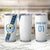 Custom Guatemala Football Tumbler Cup La Azul y Blanco Come On