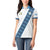 Custom Guatemala Football Women Polo Shirt La Azul y Blanco Come On