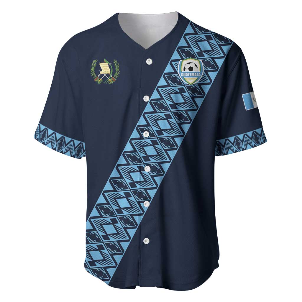 Custom Guatemala Football Baseball Jersey Vamos Los Chapines