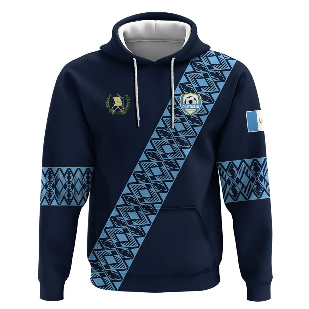 Custom Guatemala Football Hoodie Vamos Los Chapines