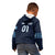 Custom Guatemala Football Kid Hoodie Vamos Los Chapines