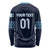 Custom Guatemala Football Long Sleeve Shirt Vamos Los Chapines