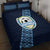 Guatemala Football Quilt Bed Set Vamos Los Chapines