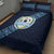 Guatemala Football Quilt Bed Set Vamos Los Chapines