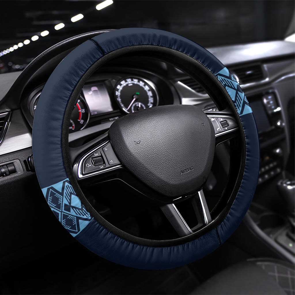 Guatemala Football Steering Wheel Cover Vamos Los Chapines