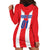 Custom Puerto Rico Football Hoodie Dress Go The Blue Hurricane