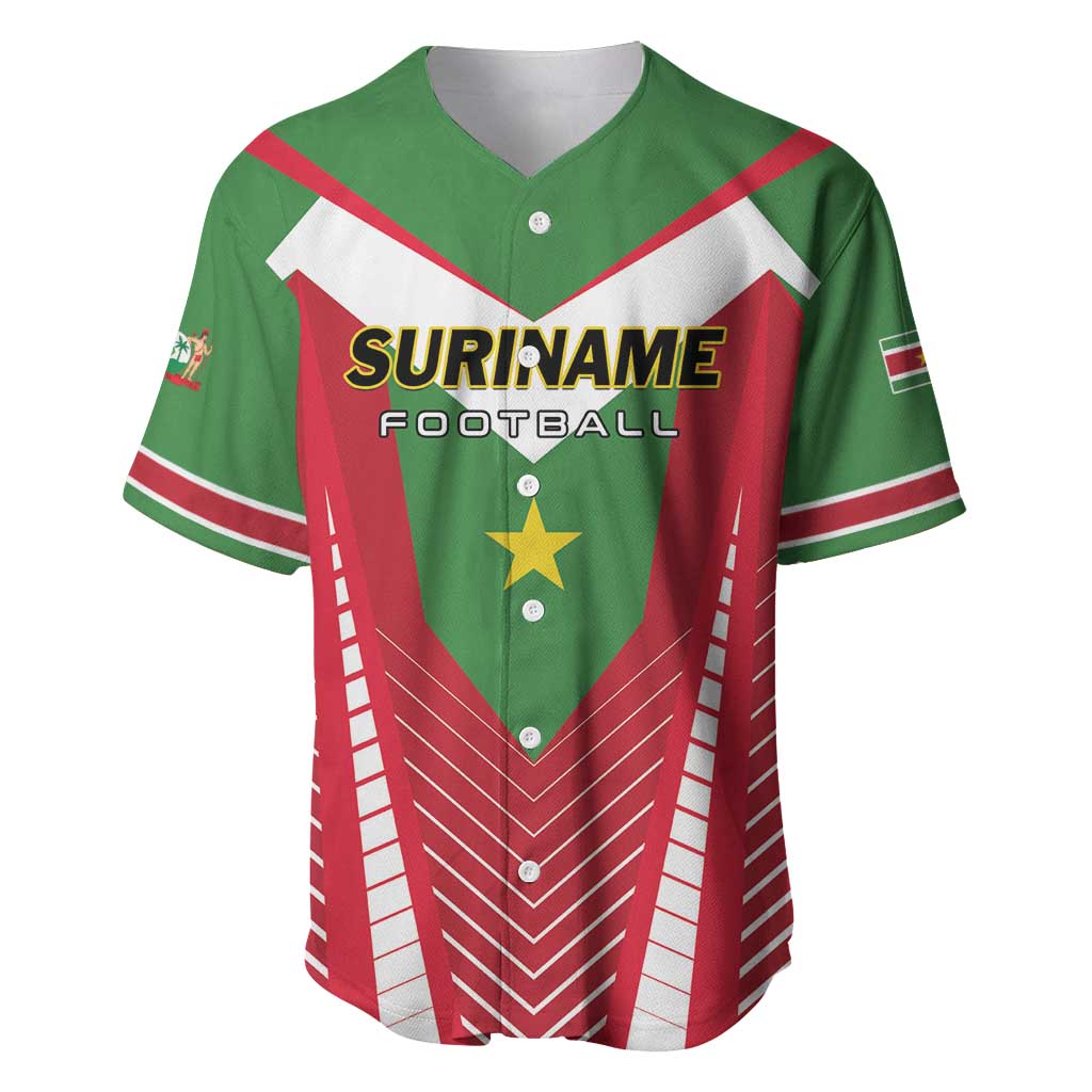 Custom Suriname Football Baseball Jersey Go Sranankondre Fubal Pluga