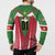 Custom Suriname Football Button Sweatshirt Go Sranankondre Fubal Pluga