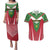 Custom Suriname Football Couples Matching Puletasi and Hawaiian Shirt Go Sranankondre Fubal Pluga