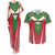 Custom Suriname Football Couples Matching Tank Maxi Dress and Hawaiian Shirt Go Sranankondre Fubal Pluga