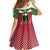 Custom Suriname Football Family Matching Long Sleeve Bodycon Dress and Hawaiian Shirt Go Sranankondre Fubal Pluga