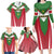 Custom Suriname Football Family Matching Long Sleeve Bodycon Dress and Hawaiian Shirt Go Sranankondre Fubal Pluga