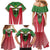 Custom Suriname Football Family Matching Mermaid Dress and Hawaiian Shirt Go Sranankondre Fubal Pluga