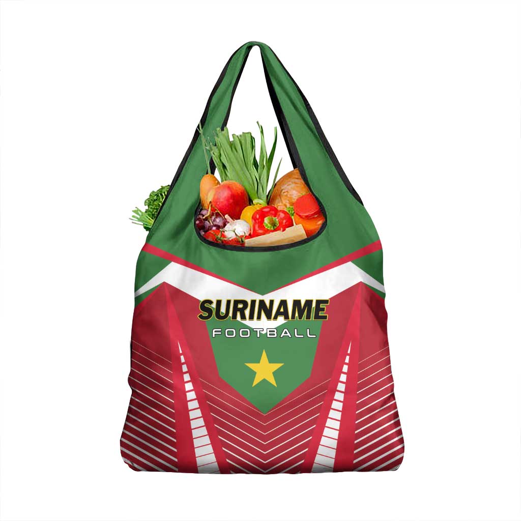 Suriname Football Grocery Bag Go Sranankondre Fubal Pluga