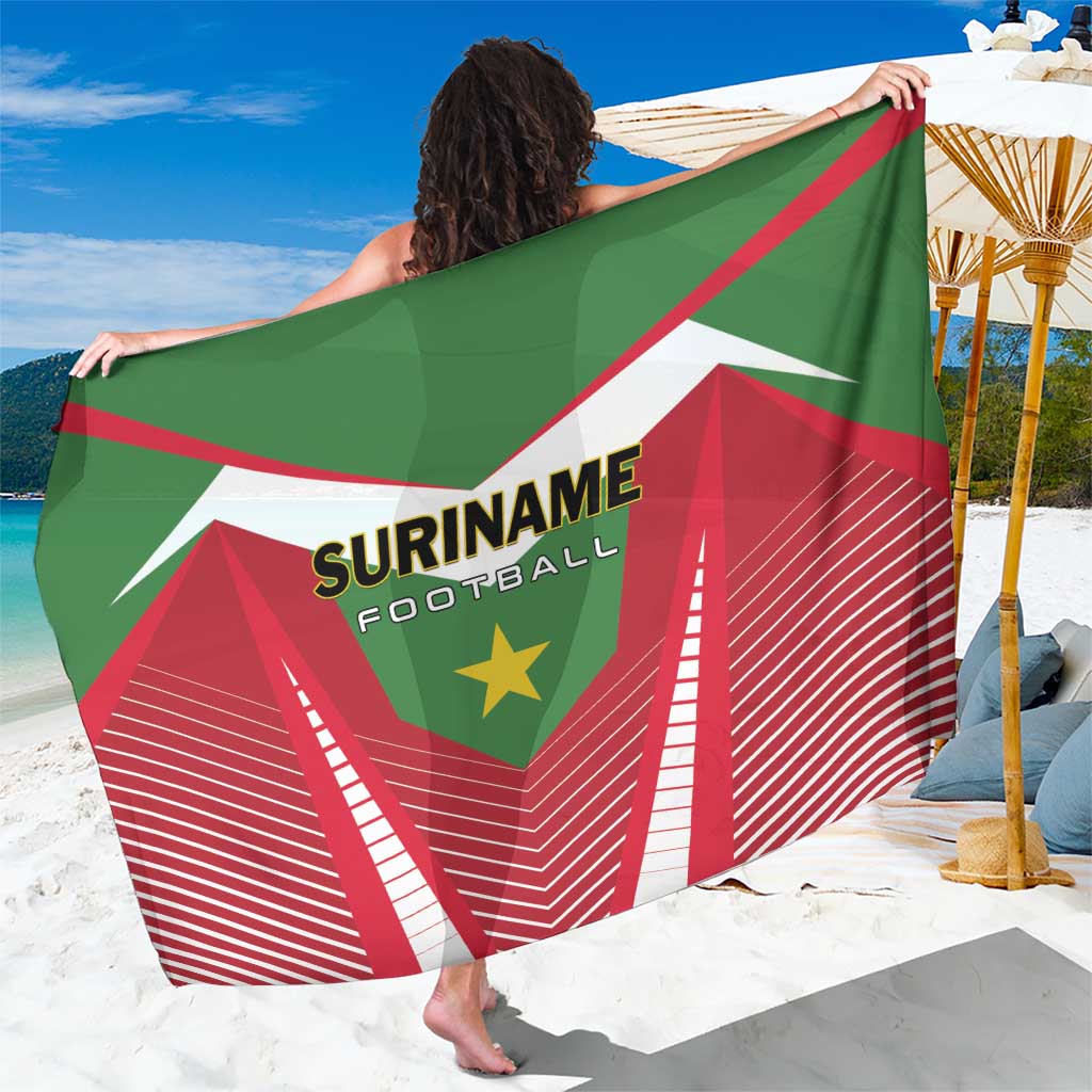 Suriname Football Sarong Go Sranankondre Fubal Pluga