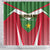 Suriname Football Shower Curtain Go Sranankondre Fubal Pluga