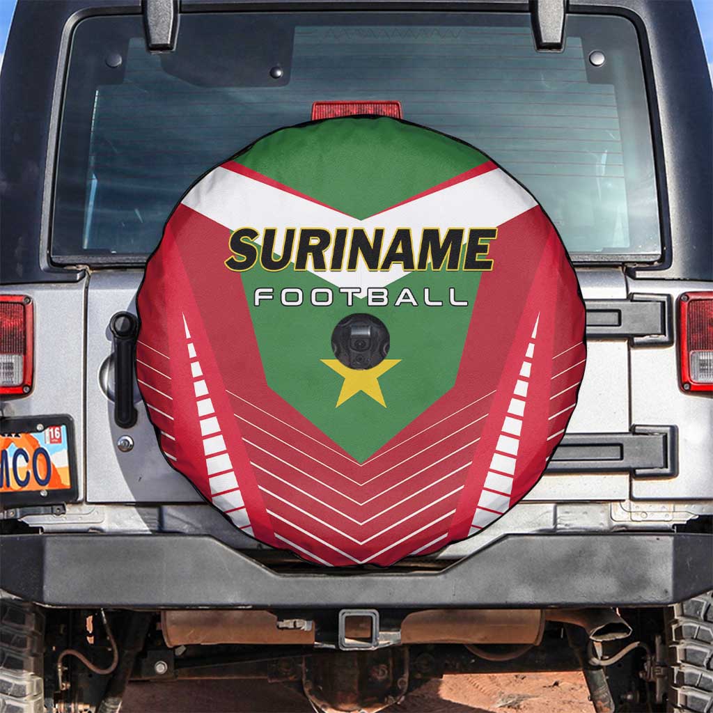 Suriname Football Spare Tire Cover Go Sranankondre Fubal Pluga