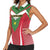 Custom Suriname Football Women Sleeveless Polo Shirt Go Sranankondre Fubal Pluga