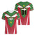 Custom Suriname Football Women V-Neck T-Shirt Go Sranankondre Fubal Pluga