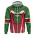 Custom Suriname Football Zip Hoodie Go Sranankondre Fubal Pluga