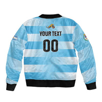 Custom Rugby Argentina Bomber Jacket Pumitas Go Champions