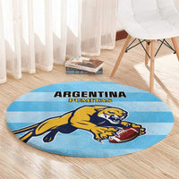 Rugby Argentina Round Carpet Pumitas Go Champions