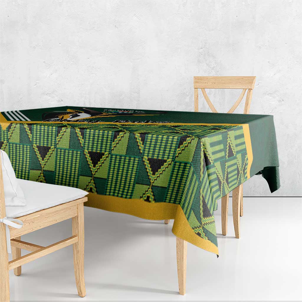 Rugby South Africa Tablecloth Baby Boks Go Champions