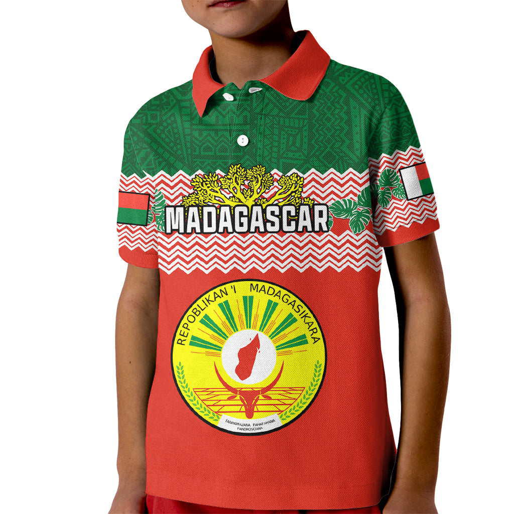 personalised-madagascar-kid-polo-shirt-madagasikara-seal-baobab-african-pattern