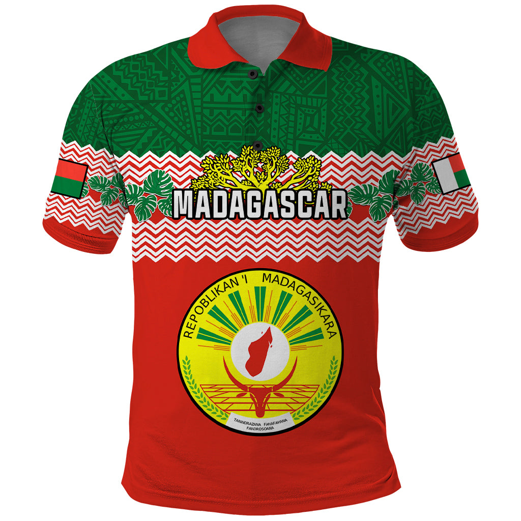 personalised-madagascar-polo-shirt-madagasikara-seal-baobab-african-pattern