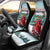 Cardinal Christmas Car Seat Cover Snowflake Xmas Tree LT01