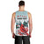 Personalised Cardinal Christmas Men Tank Top Snowflake Xmas Tree - Wonder Print Shop