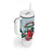 Personalised Cardical Christmas Tumbler With Handle Snowflake Xmas Tree