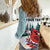 Personalised Cardical Christmas Women Casual Shirt Snowflake Xmas Tree