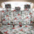 Cardical Christmas White Back Car Seat Cover Xmas Pattern