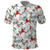 Cardical Christmas White Polo Shirt Xmas Pattern