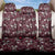 Cardical Christmas Wine Red Back Car Seat Cover Xmas Pattern