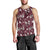 Cardinal Christmas Wine Red Men Tank Top Xmas Pattern - Wonder Print Shop