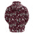 Cardinal Christmas Wine Red Zip Hoodie Xmas Pattern - Wonder Print Shop