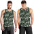 Cardinal Christmas Green Men Tank Top Xmas Pattern - Wonder Print Shop